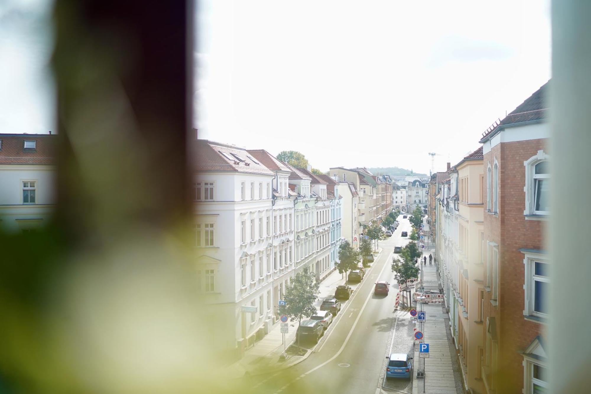 Edler Wohnraum Noble Stadtoase Mit Boxspringbett, Kaffeevollautomat & Parkplatz Zwickau Kültér fotó
